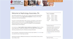 Desktop Screenshot of njnephrology.com